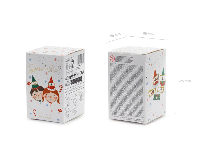 PartyDeco Karácsonyi kitalálós társasjáték