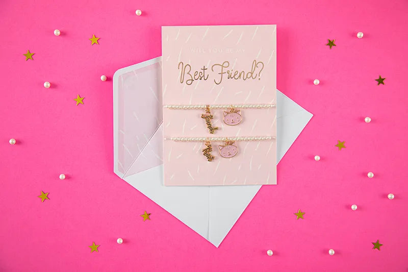 PartyDeco Best Friend Bracelet