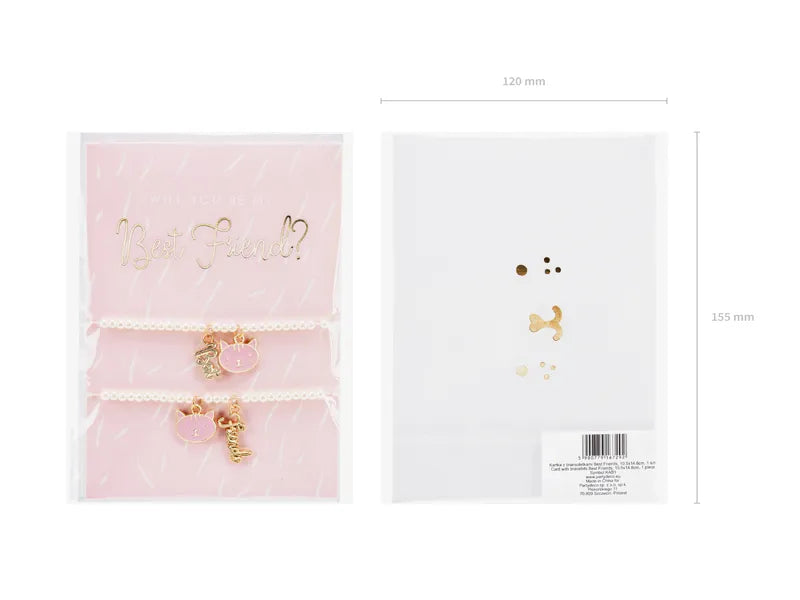 PartyDeco Best Friend Bracelet