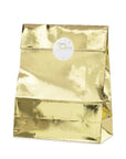 PartyDeco Gold Gift Bag