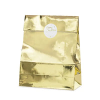 PartyDeco Gold Gift Bag