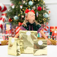 PartyDeco Gold Gift Bag