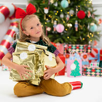 PartyDeco Gold Gift Bag