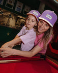 Hello Hossy Baseball Cap - Mini Iris