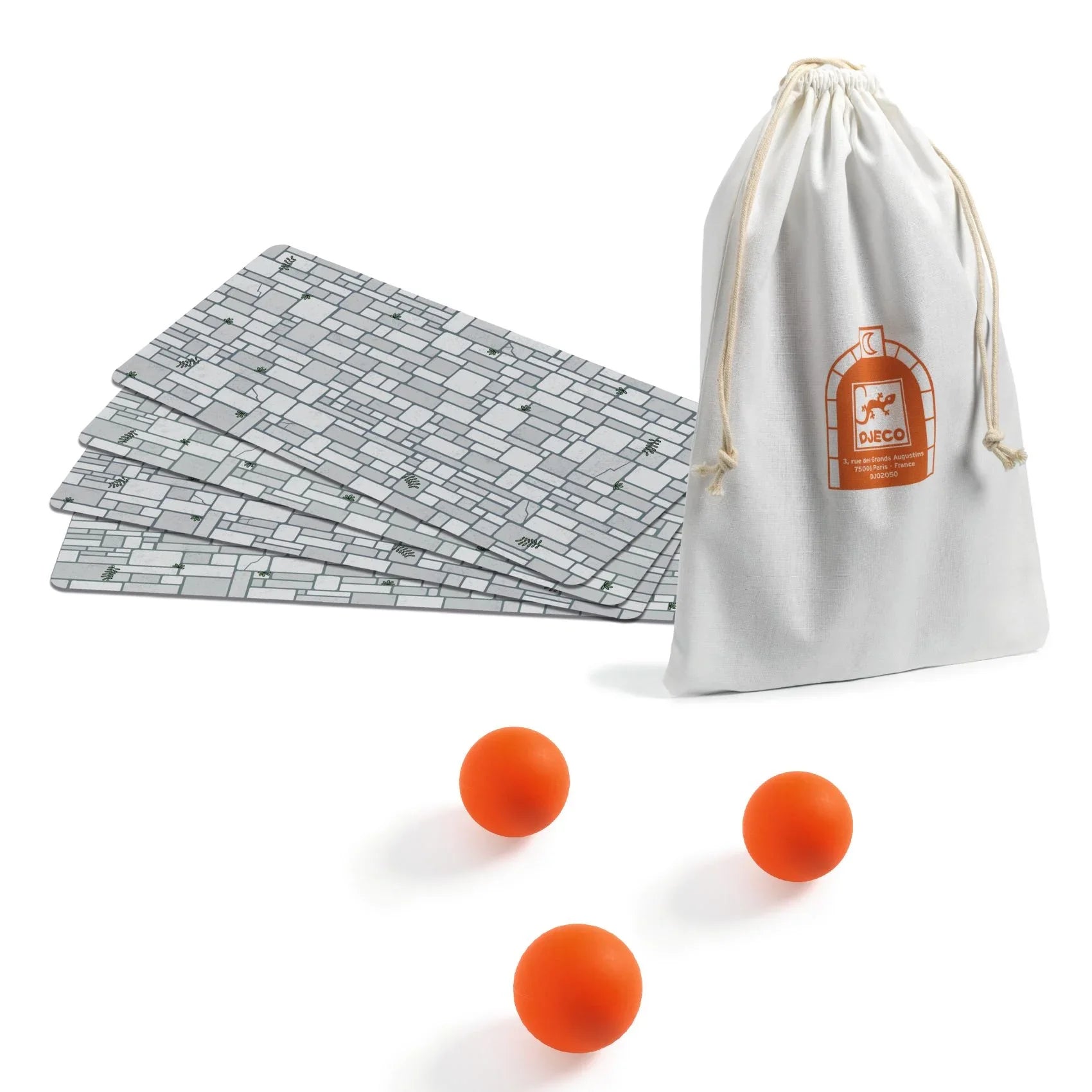 Djeco Target Toss Game - Build-and-Destroy - Castle Rock