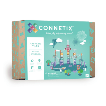 Connetix® Pastel Ball Run Pack 106 db - os - Connetix - Készségfejlesztők - OduStore