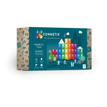 Connetix® Rainbow rectangle pack - 18db-os