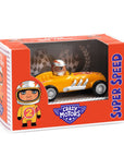 Djeco CRAZY MOTORS játékautó - Sárga fény - Yellow Super Spêed