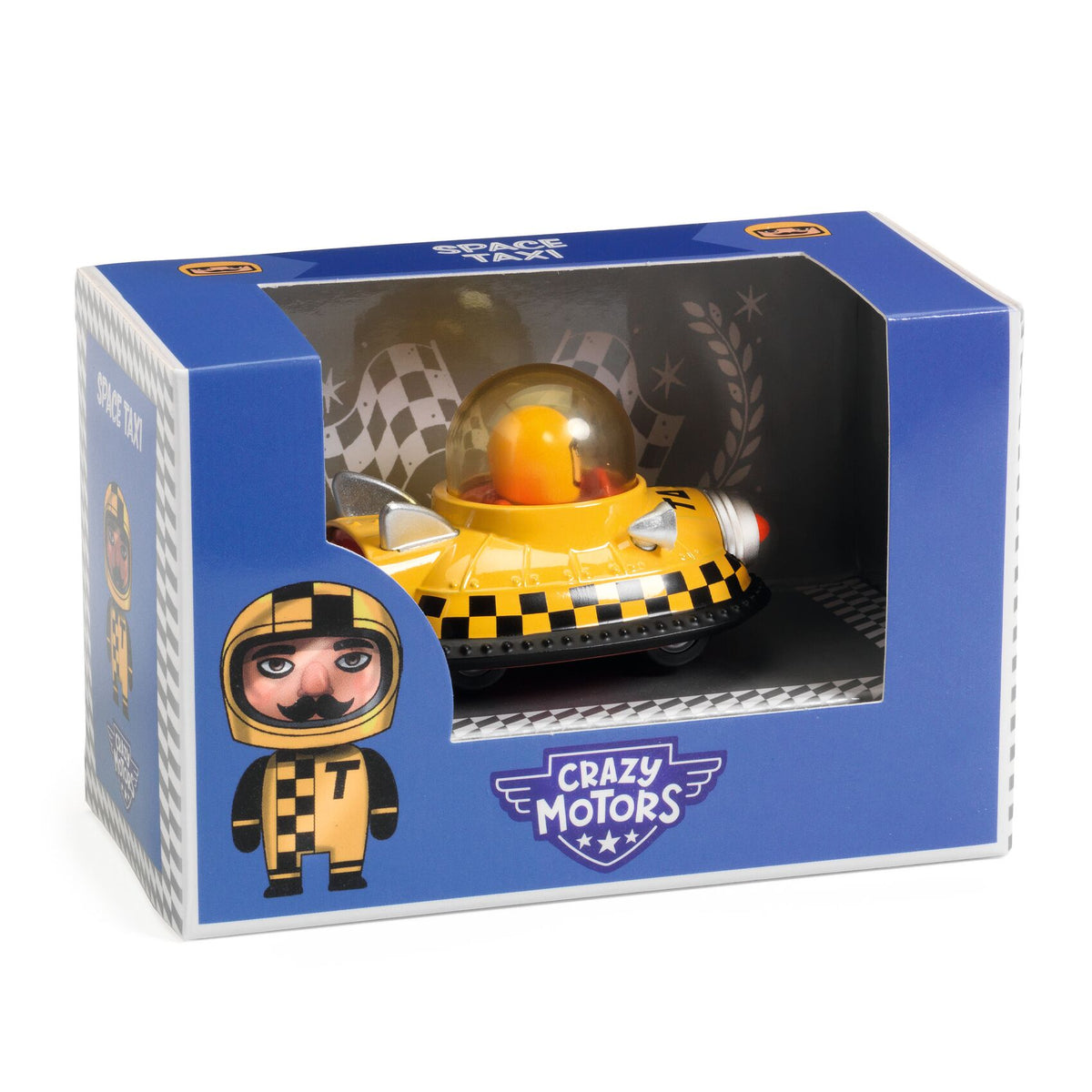 Djeco CRAZY MOTORS játékautó - Űr taxi - Space Taxi
