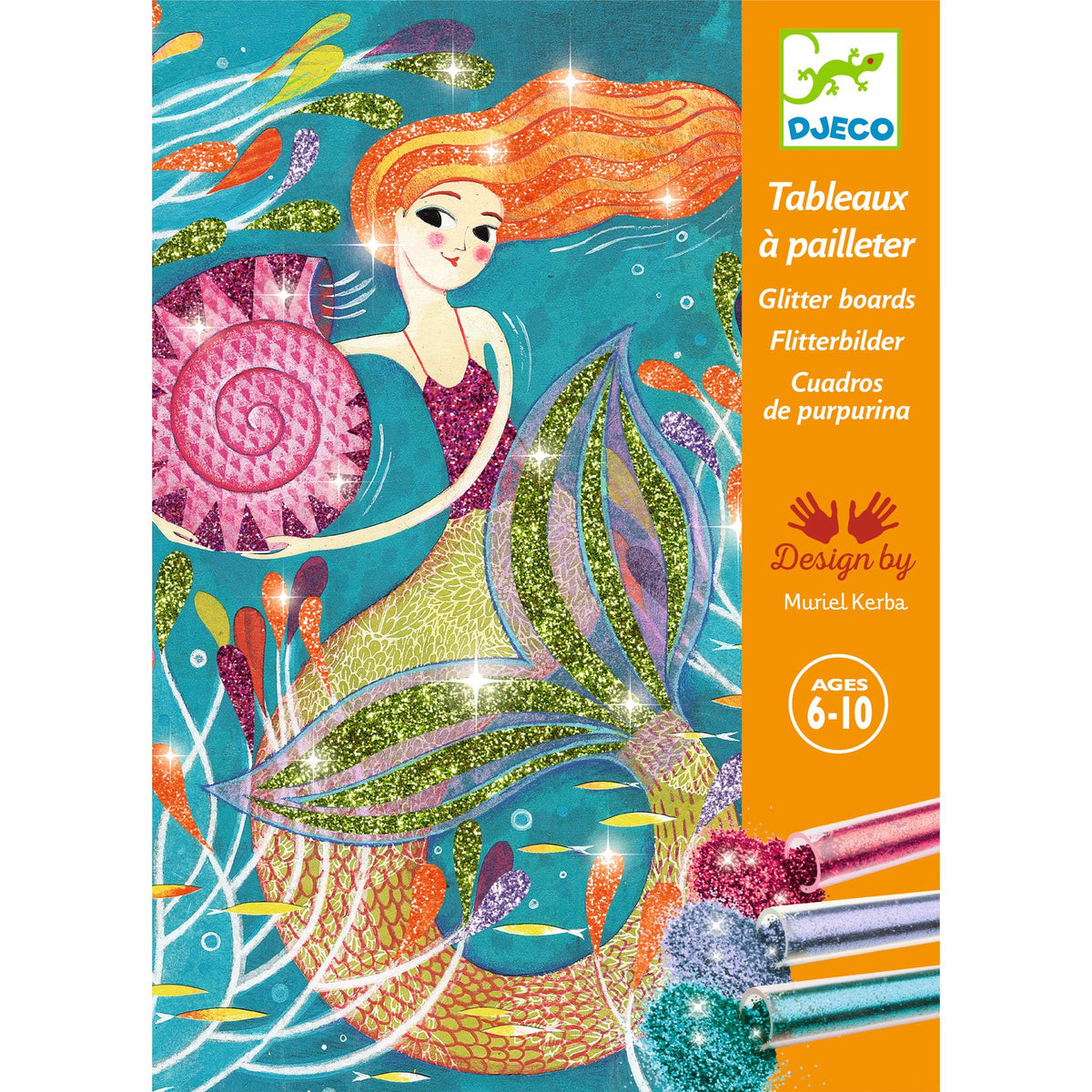Djeco Csillámkép készítés - Sellők - Mermaids