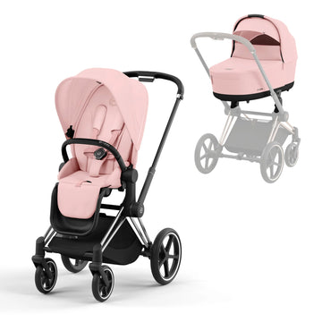 CYBEX Priam 2in1 szett - Króm-fekete vázzal