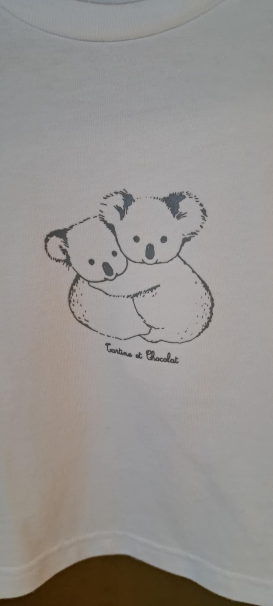 Tartine et Chocolat® Rövidujju póló - Fehér koala  - 1m