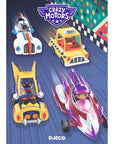 Djeco CRAZY MOTORS - Színező, reklám füzet