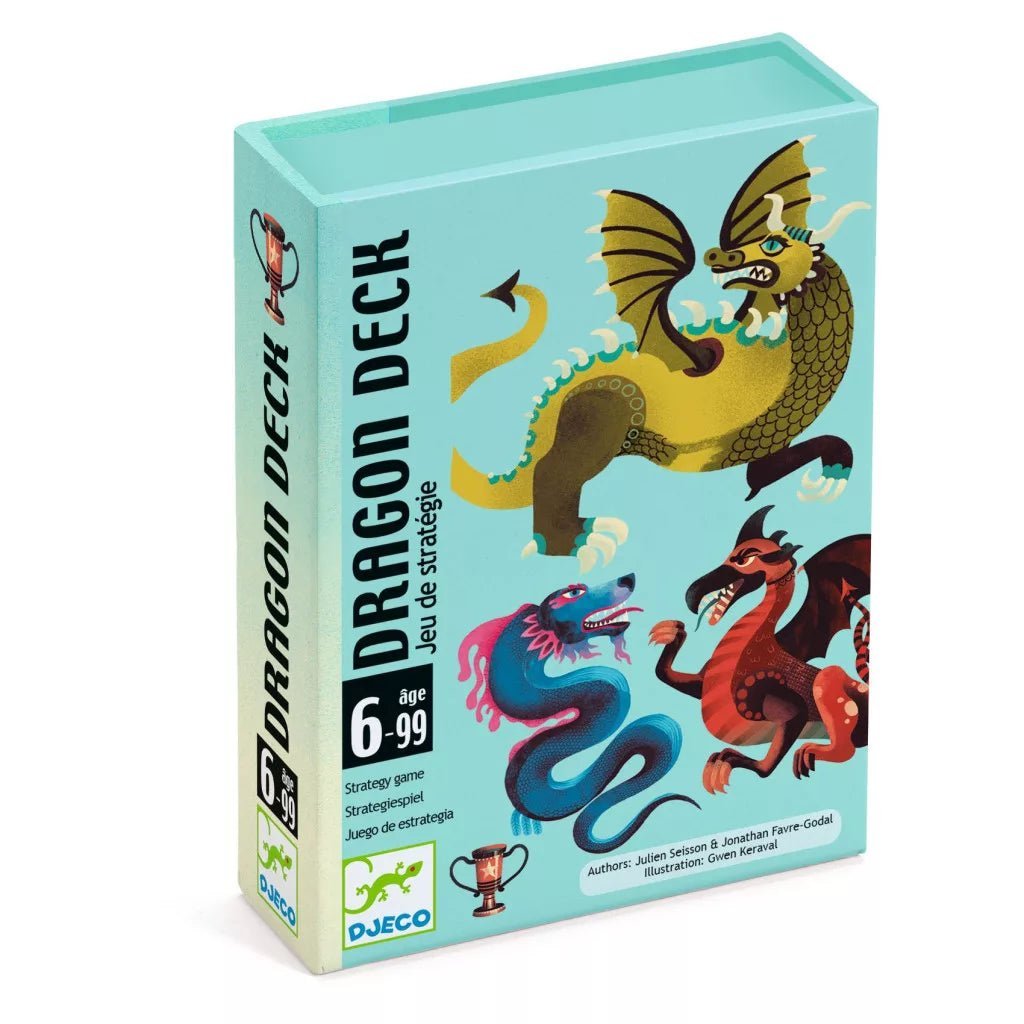 Djecko® Stratégiai kártyajáték - Dragon deck - Djeco - Gyerekjátékok - OduStore