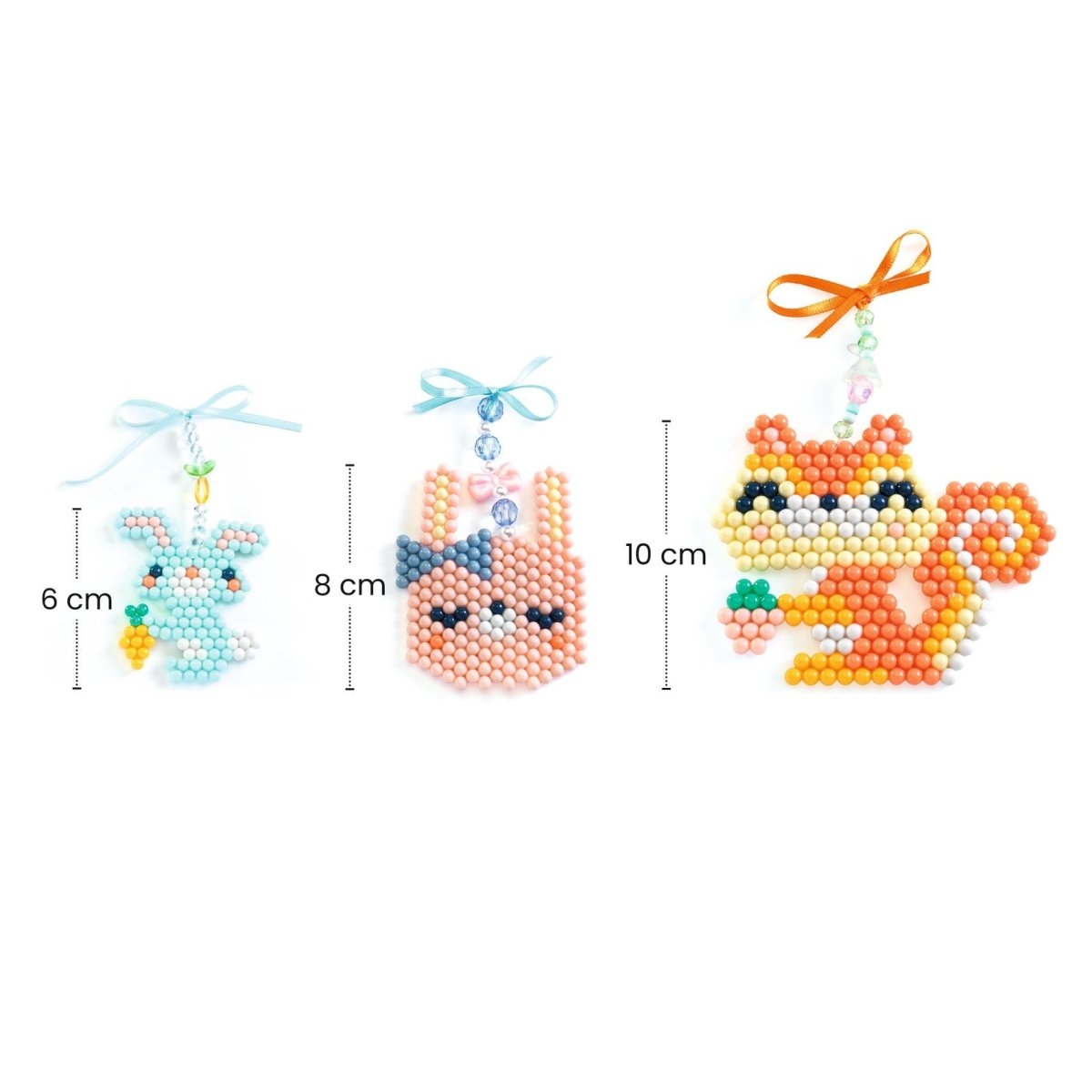 Djeco Artistic Aqua - Vizes gyöngykirakó készlet, Bundás barátok - Djeco - Kreatív