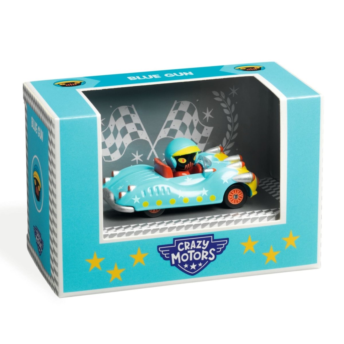 Djeco CRAZY MOTORS játékautó - Kék Ágyúgolyó - Djeco - Kisautó