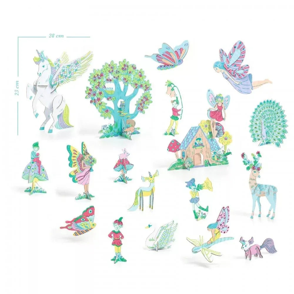 Djeco® Csináld magad - Fairy world - OduStore - Kreatív - Djeco