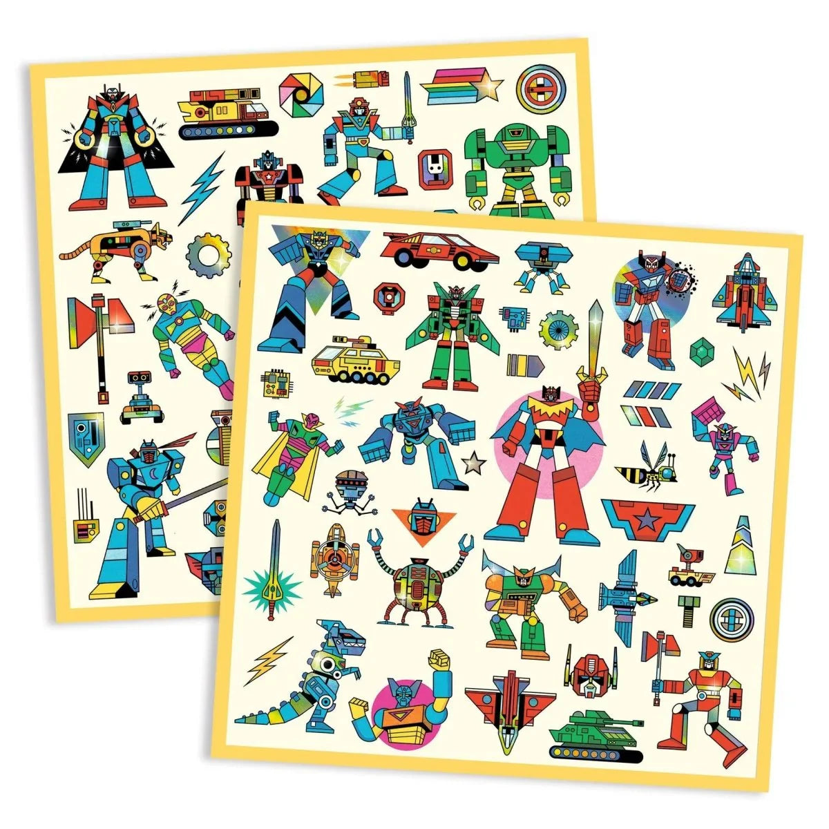 Djeco Matricák - Robotok - Robots - Djeco - Matrica