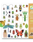 Djeco Matricák - Rovarok és bogarak - Microcosmos - Djeco - Matrica