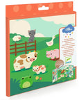 Djeco Matricás foglalkoztató - Állatok a tanyán - Farm animals - Djeco - Foglalkoztató