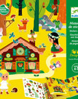 Djeco Matricás meseszövés - A varázslatos erdő - Djeco - Matrica