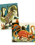 Djeco Mozaikkép készítés - Dínók - Dinosaurs - Djeco - Foglalkoztató