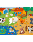 Djeco Óriás puzzle - Tanyasi állatsimogató - Djeco - Készségfejlesztők