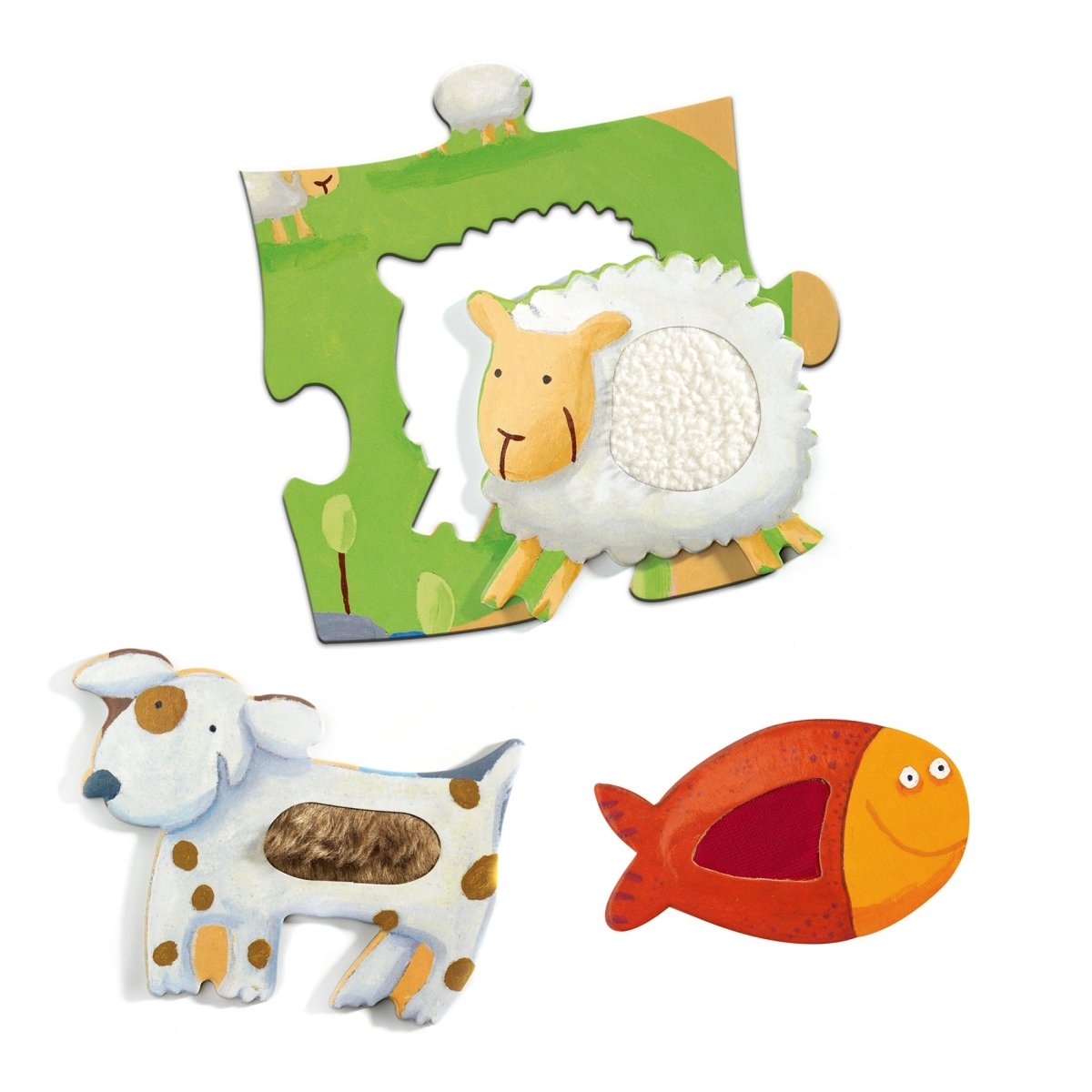 Djeco Óriás puzzle - Tanyasi állatsimogató - Djeco - Készségfejlesztők