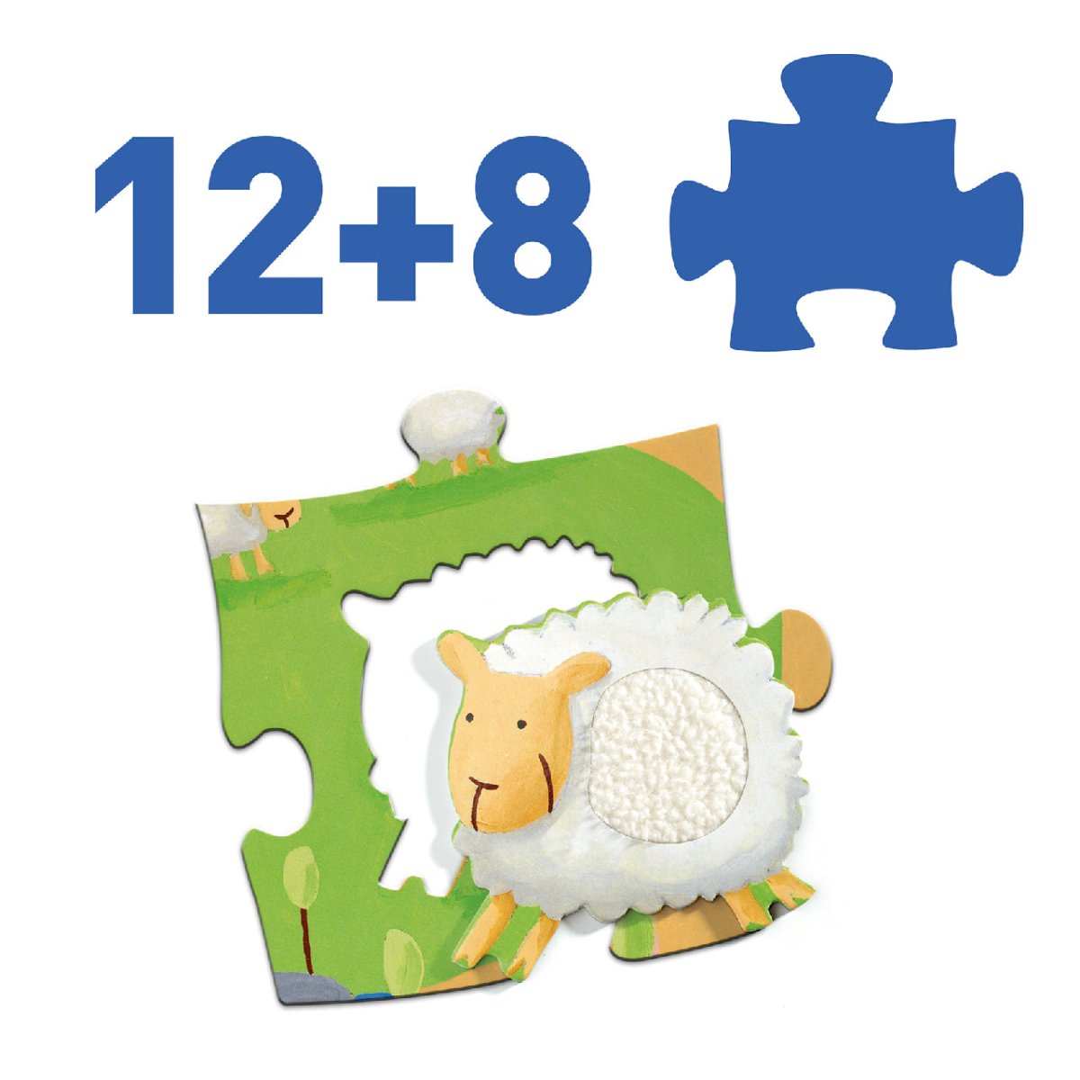 Djeco Óriás puzzle - Tanyasi állatsimogató - Djeco - Készségfejlesztők