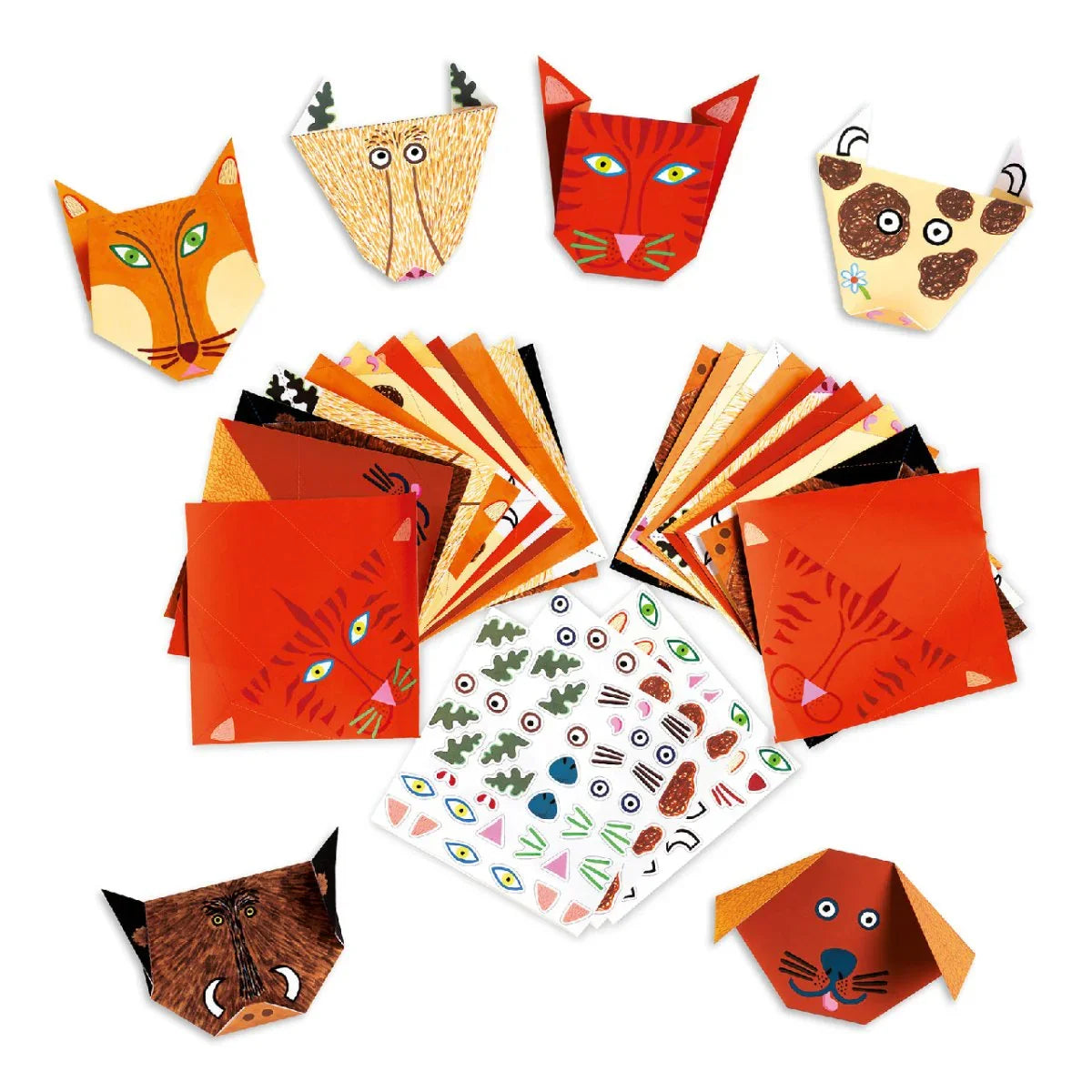 Djeco Origami - Állatok - Origami animals - Djeco - Foglalkoztató