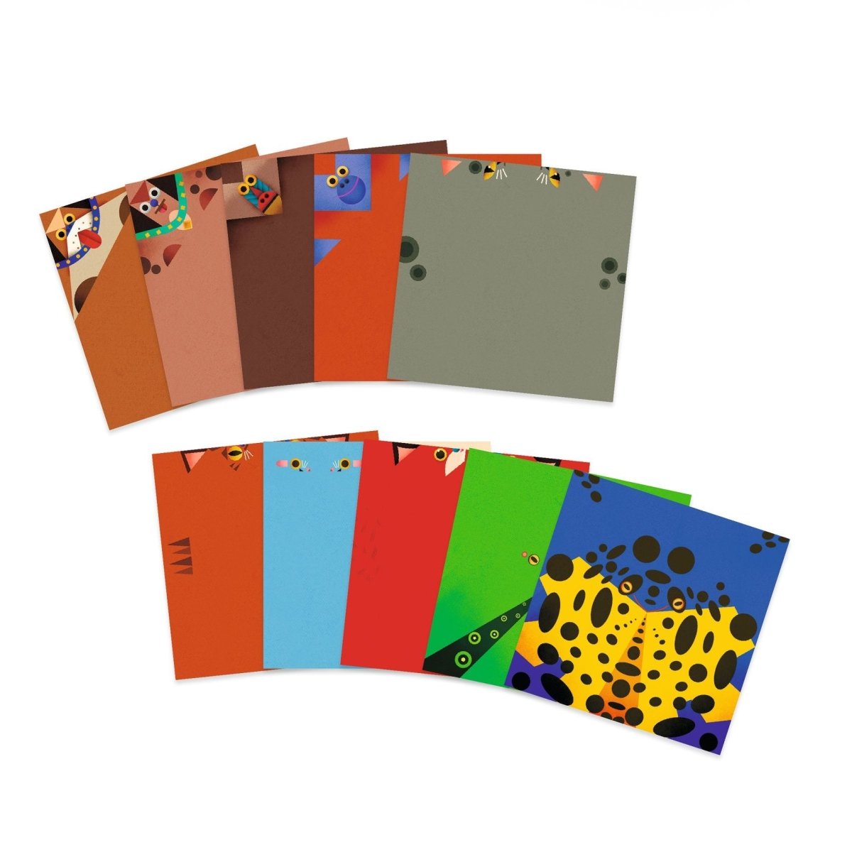 Djeco Origami - Ugró állatok - Djeco - Kreatív