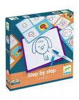 Djeco® Step by step rajzolós játék - OduStore - Kreatív - Djeco