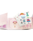 Djeco TINYLY álomvilág - Miss Lilypink ruhatára - Stickers removable - Djeco - Matrica