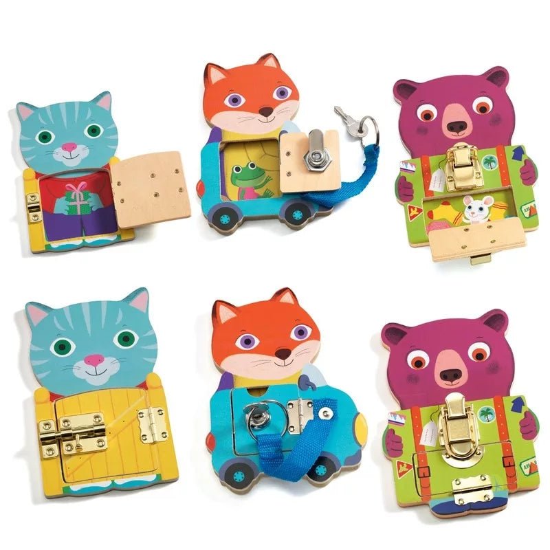 Djeco Ügyesítő játék - Csiki - csuki - Locktou - Djeco - Gyerekjátékok