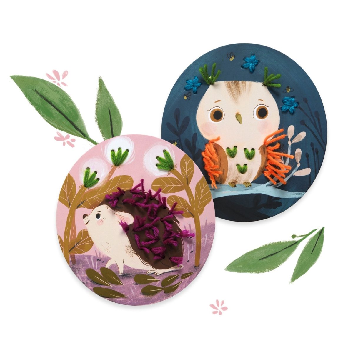 Djeco Varrás és hímzés - Fűzőcske - Introduction to threading - Djeco - Készségfejlesztők