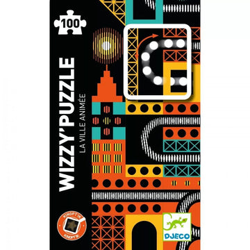 Djeco® Wizzy Puzzle - The bustling city - OduStore - Készségfejlesztők - Djeco