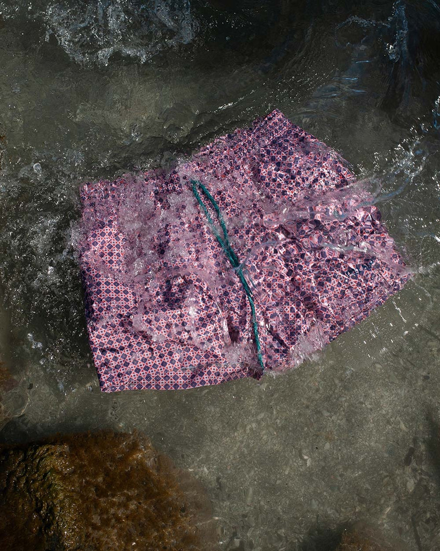 Pelso® ANTAL Short - Burgundy Tiles