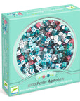 Djeco Ékszerkészítő készlet - Betű gyöngyök - Ezüst