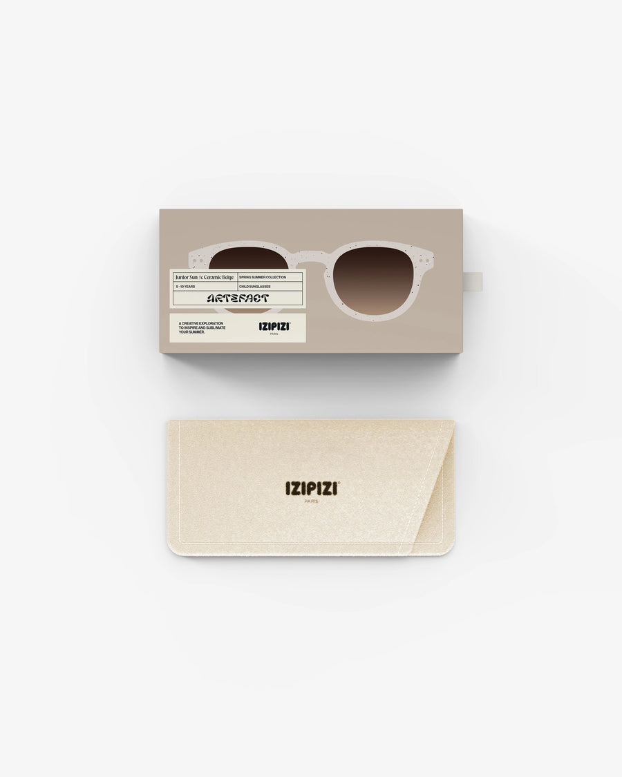 Izipizi® Retro Junior #C 5-10y Artefact Napszemüveg - Ceramic Beige