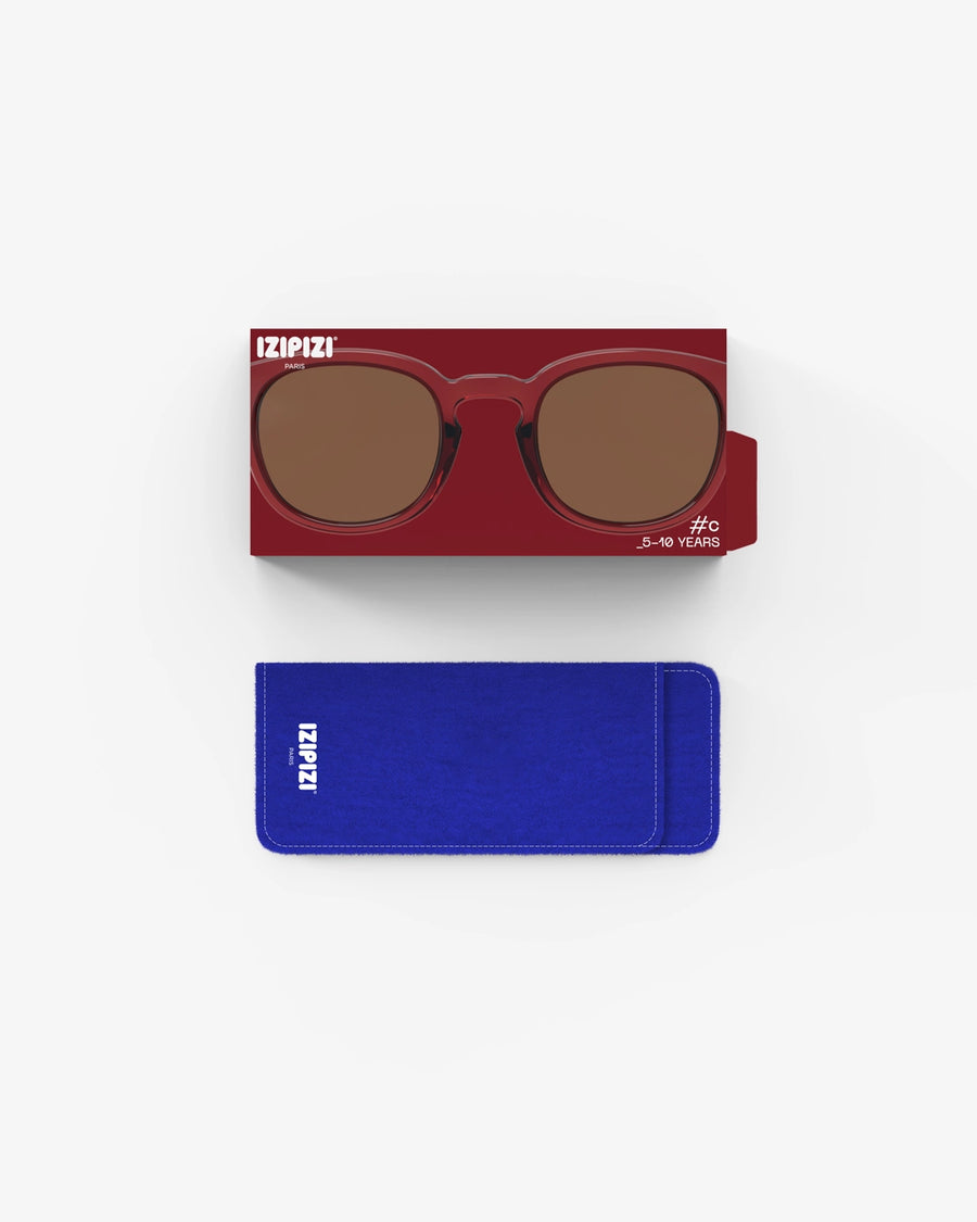 Izipizi® Retro Junior Sunglasses #C 5-10y - Red Tape