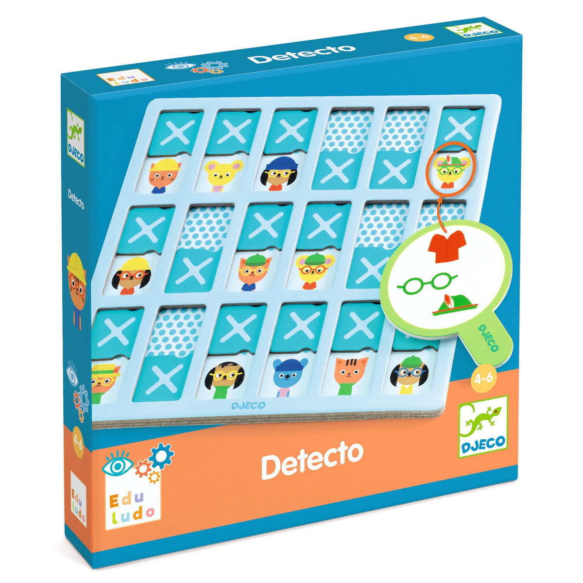 Djeco Fejlesztő játék - Nyomkövető - Detecto