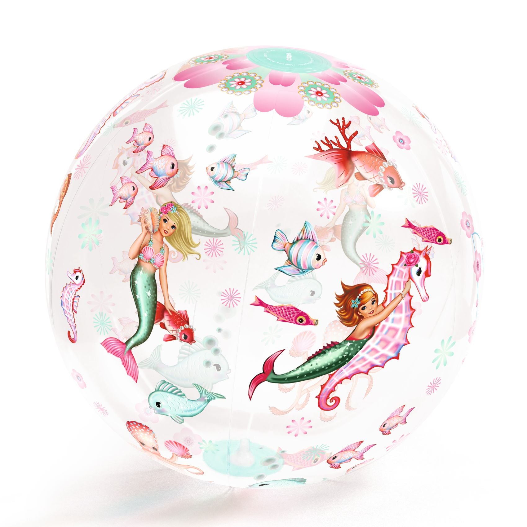 Djeco Felfújható labda, Ø 35 cm - Mermaid