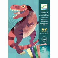 Djeco® Fémfóliás színezés - Dínók korszaka - Jurassic