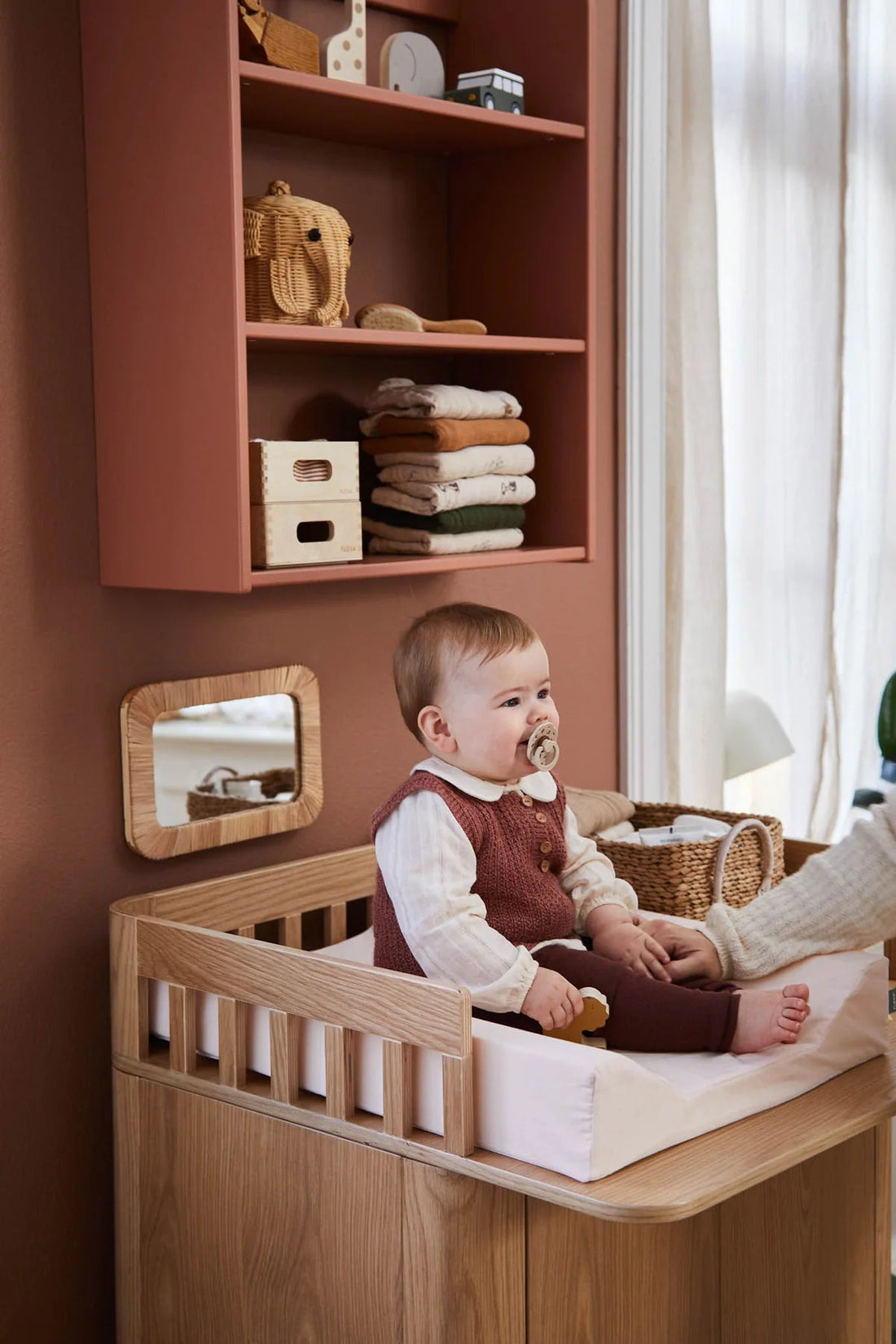 Flexa® Nova pelenkázó komód - oak - kiállított darab - Flexa - Pelenkázó - OduStore