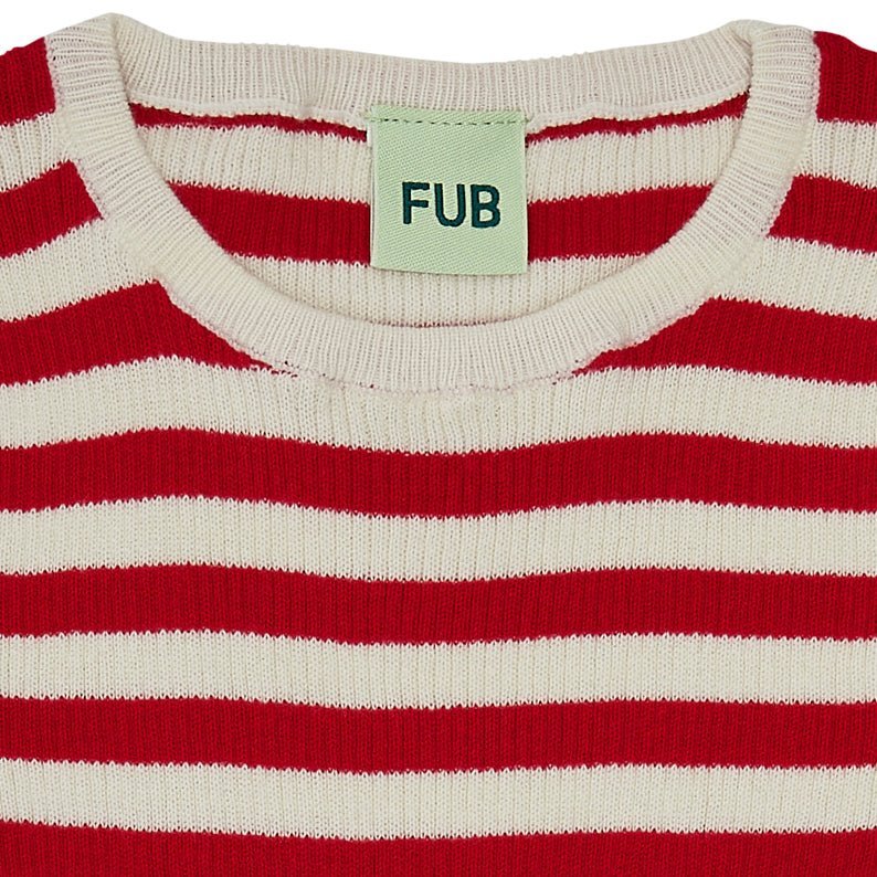 Fub® Bordáskötött organikus pamut póló - Fub - Felsők és pulóverek