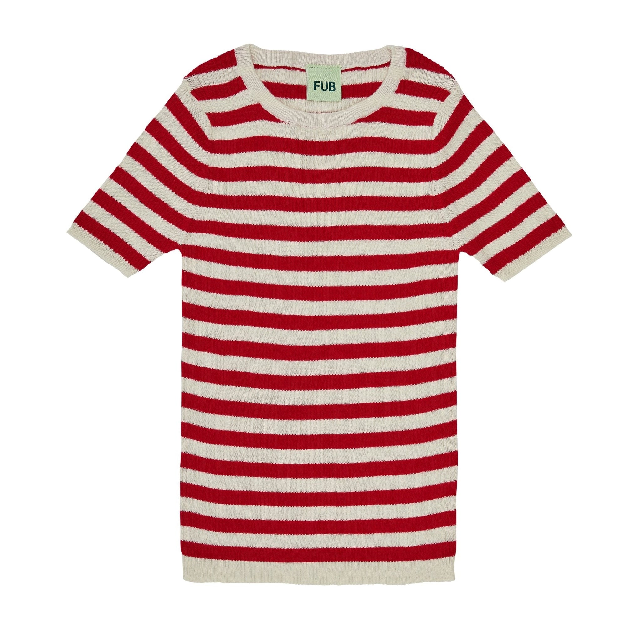 Fub® Bordáskötött organikus pamut póló - Fub - Felsők és pulóverek