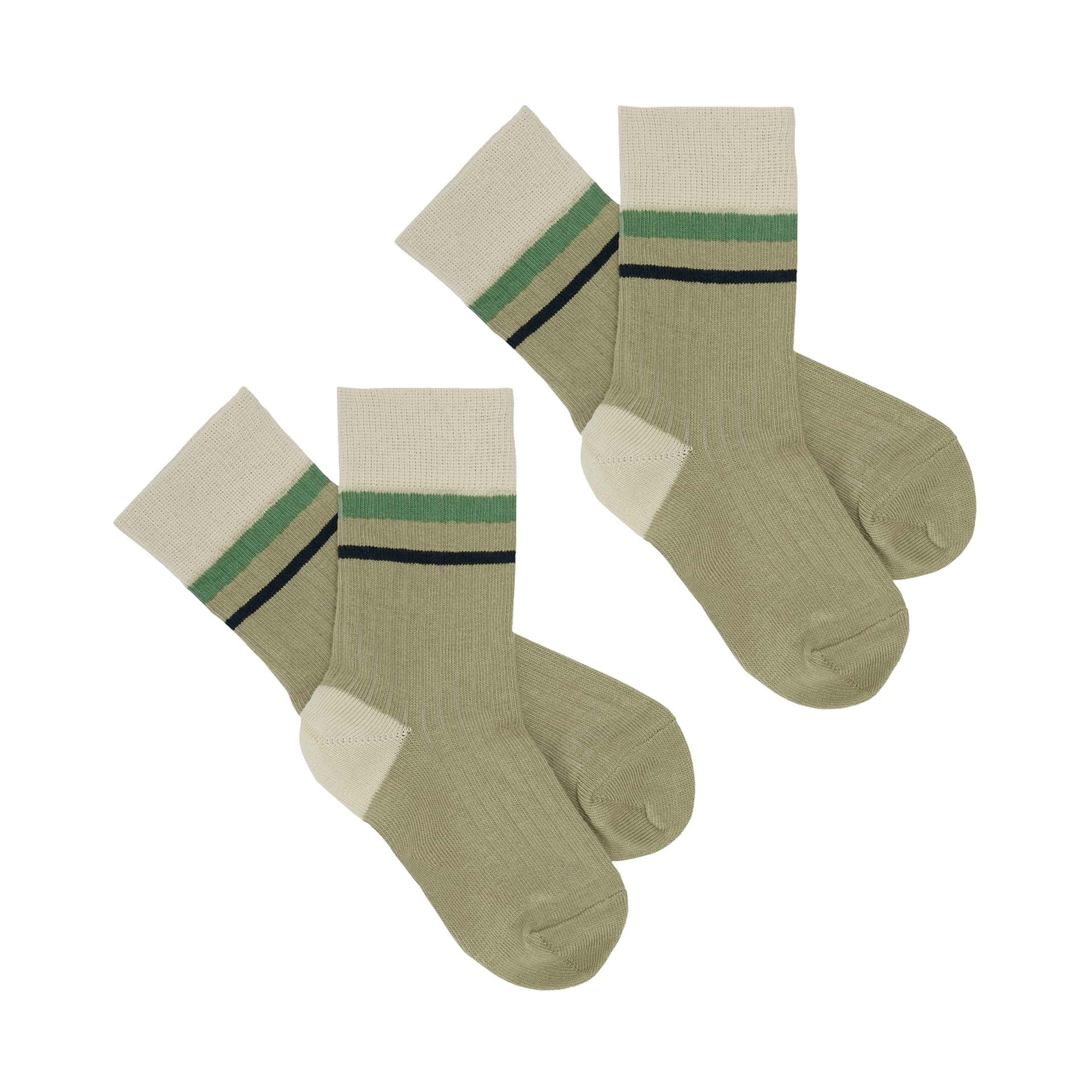 Fub® Color block zokni - Khaki - Fub - Alsóruházat