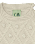 Fub® Kötött gyapjúpulóver, bogyós díszekkel - Fub - Felsők és pulóverek - OduStore