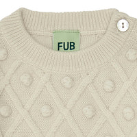 Fub® Kötött gyapjúpulóver, bogyós díszekkel - Fub - Felsők és pulóverek - OduStore