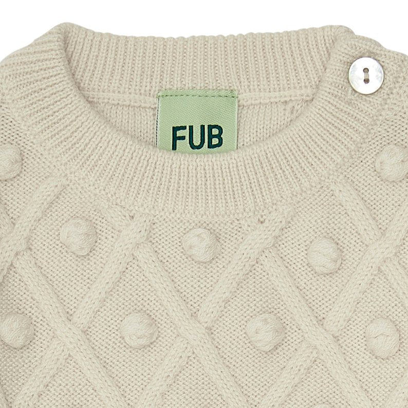 Fub® Kötött gyapjúpulóver, bogyós díszekkel - Fub - Felsők és pulóverek - OduStore